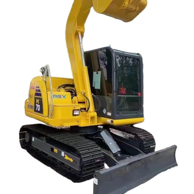 Buy Original 7 Ton Mini Used Komatsu PC70-8 Excavator in Shanghai with 435 Working Hours online manufacture