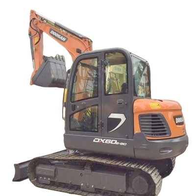 Buy Mini Used Doosan DX60-9C Excavator Original Crawler Earth-moving Machinery from Korea online manufacture