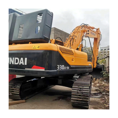 Купить Hyundai Excavator 330 Crawler Chain Moving Type Machine Weight 32000 KG Корея Оригинальный Производство в сети