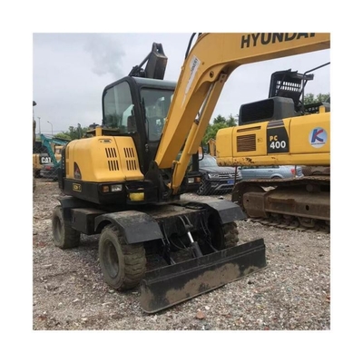 Buy Shanghai Used Hyundai 60W-9 Excavator With Original Hydraulic Cylinder online manufacture