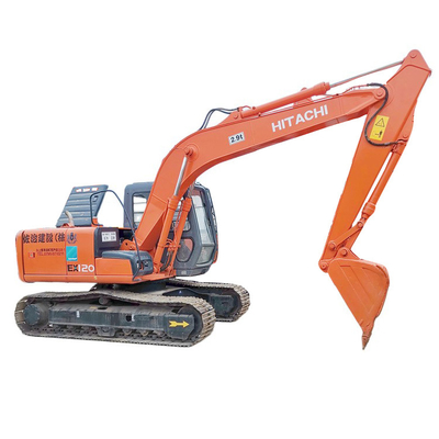Buy Made In Japan Earth-Moving Machinery 12 Ton Used Hitachi EX120-5 Crawler Excavator online manufacture