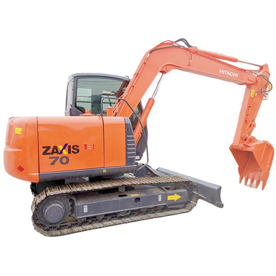 Купить Использованный экскаватор Hitachi ZX70 с оригинальным гидравлическим цилиндром из Японии в хорошем состоянии Производство в сети