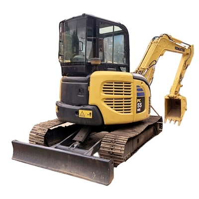 Купить Оригинальный мини экскаватор Komatsu PC55 5 тонн в хорошем состоянии из Японии в Шанхае Производство в сети
