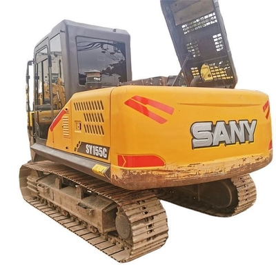 購入 クローラーチェーン 移動型 オリジナルの水力シリンダー ゴムトラック A/C付き Sany Excavator SY155 オンライン製造