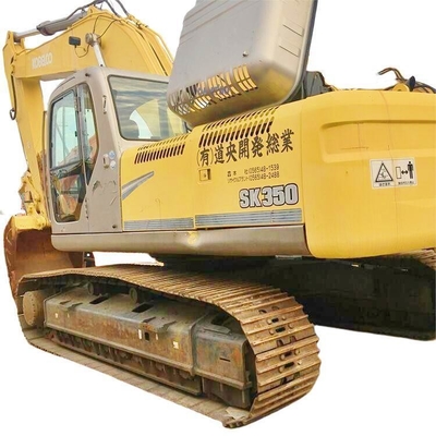 comprar Boa condição SK350-8 Excavadora usada de 35 toneladas do Japão com válvula hidráulica original Fabricação em linha