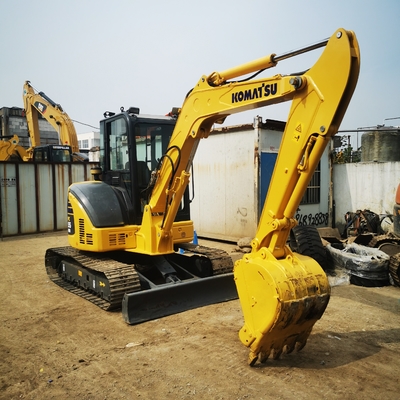 Купить 2018 год Подержанный экскаватор Komatsu PC55-7 5 тонн оригинальный Япония в хорошем состоянии Производство в сети