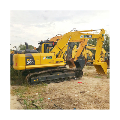 comprare 110 KW Buone condizioni Giappone originale 20 tonnellate idraulica usata Komatsu PC200 8 escavatore a Shanghai fabbricazione online