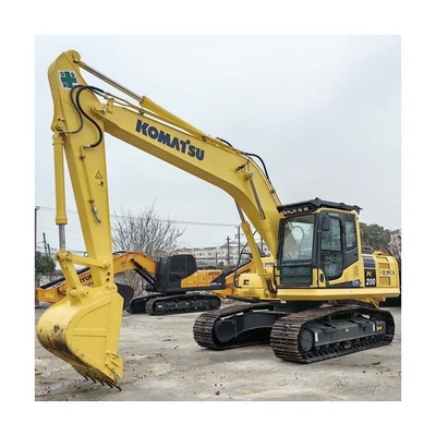 Купить Использованный экскаватор Komatsu PC200-8 в Японии 20 тонн земляные двигатели Производство в сети