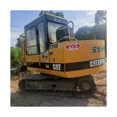 Купить Подержанный экскаватор CAT E70B с оригинальным гидравлическим насосом и автоматическим кондиционером Производство в сети
