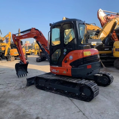 Buy Kubota 55 Used Excavator Original Japan Mini Excavator 5 Ton with Other Hydraulic Valve online manufacture