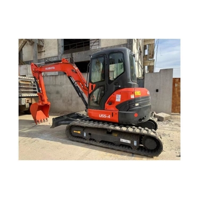 Купить 95% Япония Использованный экскаватор Kubota U55 Mini Crawler Excavator Оригинальный гидравлический клапан Производство в сети