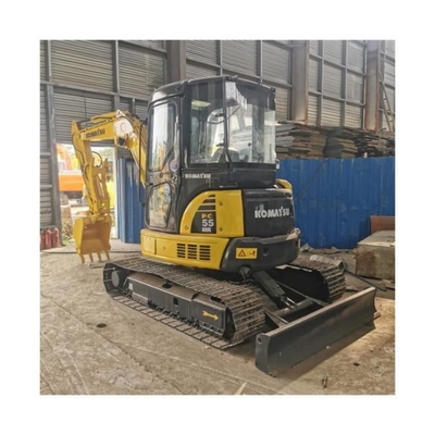 kaufen Original Hydraulikzylinder Komatsu PC55MR 5,5 Tonnen japanischer Bagger 1600 Arbeitsstunden Online-Herstellung