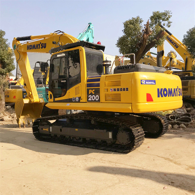Buy 20 Ton Used Digger Komatsu PC200-8 Excavator in Shanghai Good Condition online manufacture