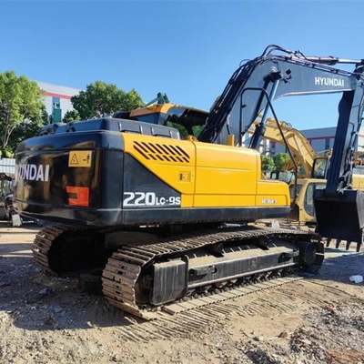 Buy Used Hyundai R220LC-9S Excavator 22 Ton Korea Used Hyundai 220 Mining Digger online manufacture