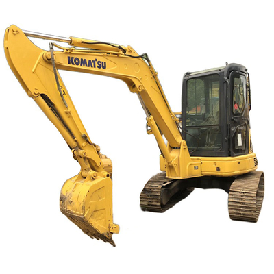 Japan Used Komatsu PC55MR Excavator with Original Hydraulic Pump and 28.5 KW Power