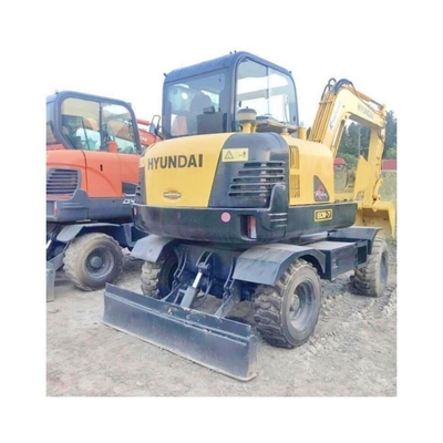4001-6000 Working Hours Used Hyundai R60-7 Crawler Excavator with 0.2 Bucket Capacity
