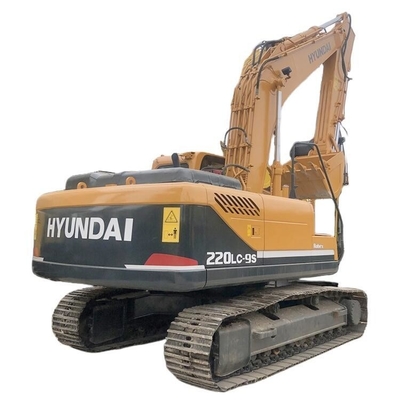 Used Hyundai 220 Excavator with Original Hydraulic Valve in Excellent Health Condition