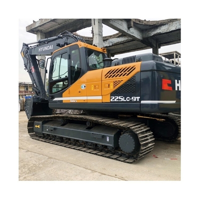 Used Hyundai 225LC-9T Excavator in Shanghai Transport Width 2.99 m Low Working Hours