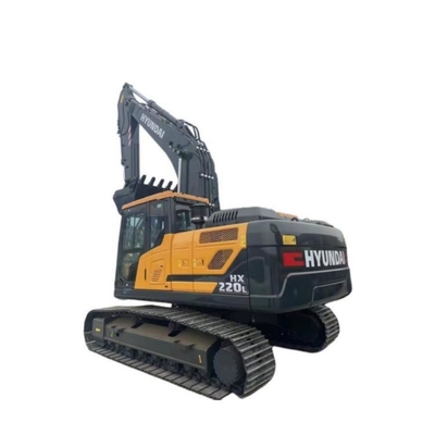 Good Health Condition 22 Ton Hyundai HX220 Excavator in Shanghai High Operating Weight