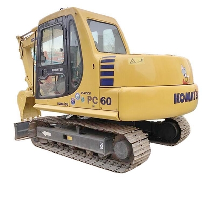 40 KW Original Hydraulic Pump Made in Japan 6 Ton Used PC60-7 Mini Excavator Komatsu Second