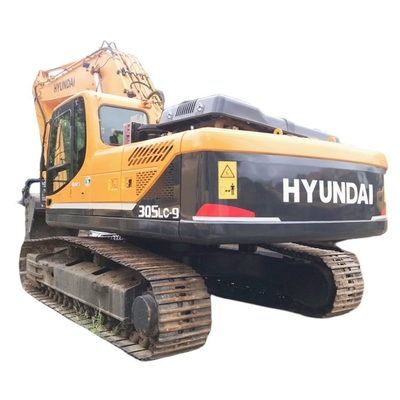 Shanghai Used Hyundai 305LC-9 Excavator with Original Hydraulic Valve and Performance