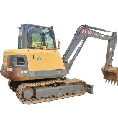Volvo EC60 Crawler Chain Excavator 6 Ton Slightly Used with Original Pump and Health