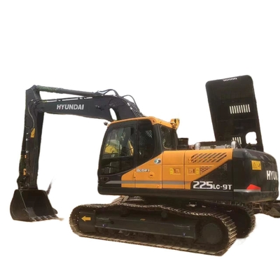 Korean Made HYUNDAI 225LC-9T 22 Ton Second Hand Excavator with 1.0 m3 Bucket Capacity