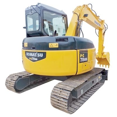 2018 Good Health 8 Ton Used PC78US-6 Excavator Made in Japan with Cummins Engine