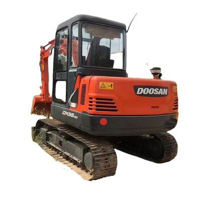 Doosan Mini Excavator DX55 5 Ton Used in Good Condition from Korea Made in Korea