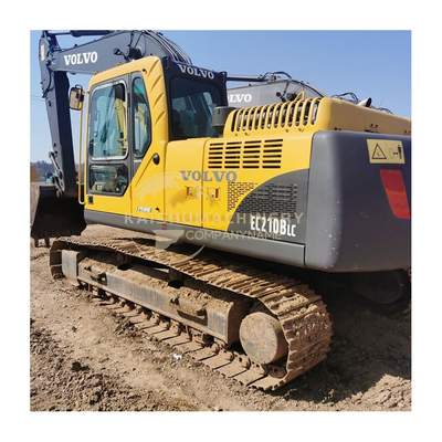 Korea-Made 21 Ton Volvo 210 Crawler Excavator with 107 KW Engine in Good Condition