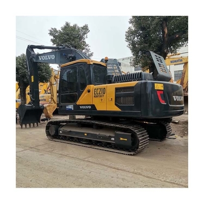 22800 KG Operating Weight Volvo210 Used Excavator with Crawler Track in Korea