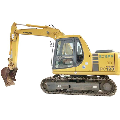 Japan Original 12 Ton Used Komatsu PC120 6E Excavator with 0.5m3 Bucket Capacity