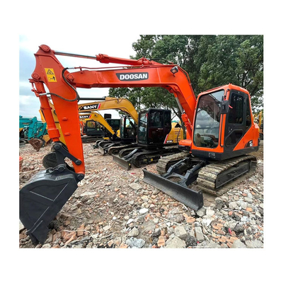 2019 Doosan80 Korea Original 8 Ton Crawler Excavator with Powerful Hydraulic Cylinder