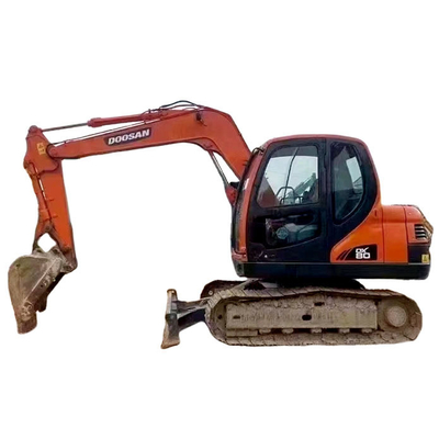 2019 Original Doosan DX80 Mini Excavator 8 Ton with Comfortable Operator's Cabin