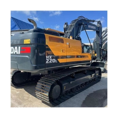 Used Hyundai HX220S HX220L 22T Crawler Excavator in Shanghai Moving Type Crawler Chain