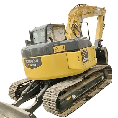 Good Health Original Color Komatsu PC128US Excavator with Blade 13 Ton Made in Japan