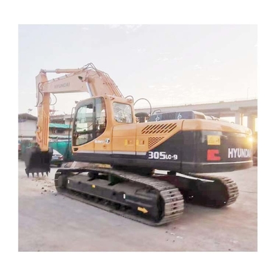 30 Ton Used Hyundai 305 Excavator in Shanghai Original Hydraulic Pump Health Condition