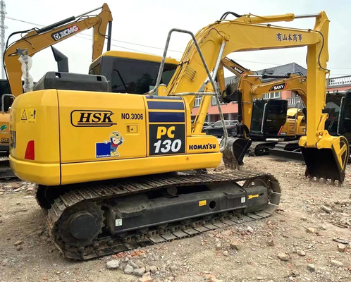 Japan original used Komatsu PC130-7 excavator 13 ton in Shanghai