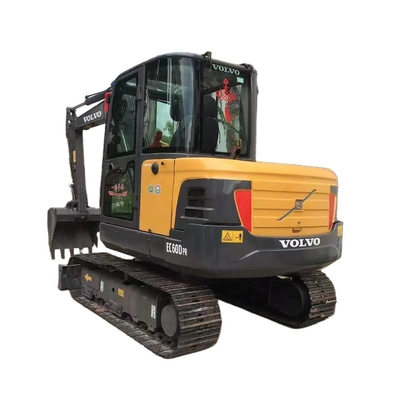 VOLVO PENTA EC60D 6 Ton Smail Send Hand Excavator Used Construction Machinery with 1