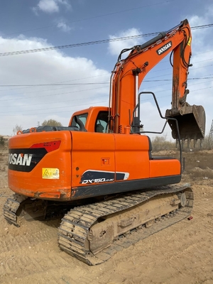 Made in Korea original used doosan dx150 excavator 15 ton in Shanghai