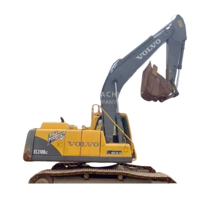 21TON Operating Weight Used VOLVO EC210B Crawler Excavator with 0.9 Bucket Capacity