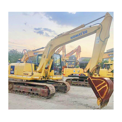 Used Komatsu PC130-7 13 Ton Excavator Made in Japan for Engineering Construction 2019
