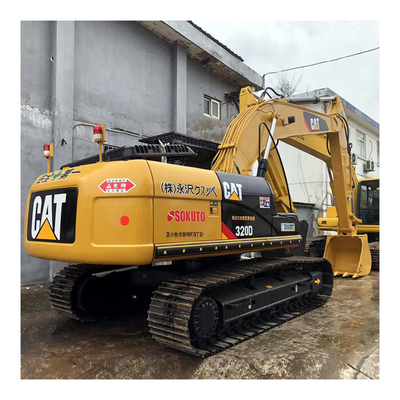 Second Hand 2018 Caterpillar CAT320D Excavator with Caterpillar Engine in Shanghai