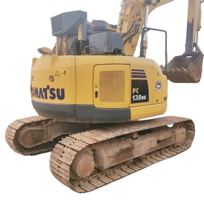 Operating Weight 13400 KG Komatsu PC138 Excavator Original Color 13 Ton for Good Health