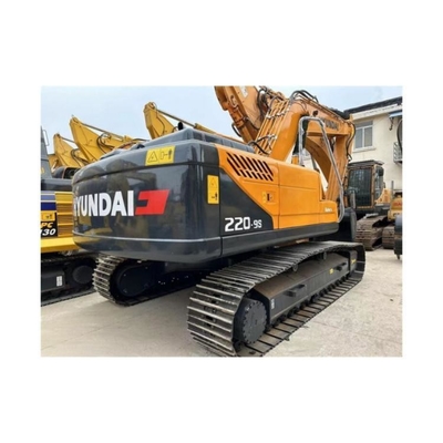2021 Hyundai 220-9s R220 Crawler Used Excavators in Shanghai and Low Fuel Consumption