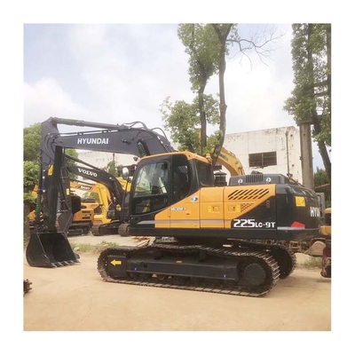 22 Ton Used Hyundai 225 Excavator Original Hydraulic Valve and Construction Machinery