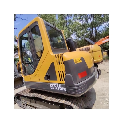 Used VolvoEC55B Pro Excavator 2021 Model 3200 Working Hours 38.8 KW in Sweden