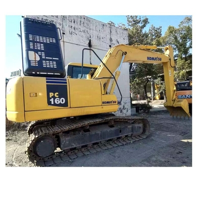 2019 Used Komatsu PC160-7 Crawler Excavator with 16000 KG Machine Weight in Shanghai