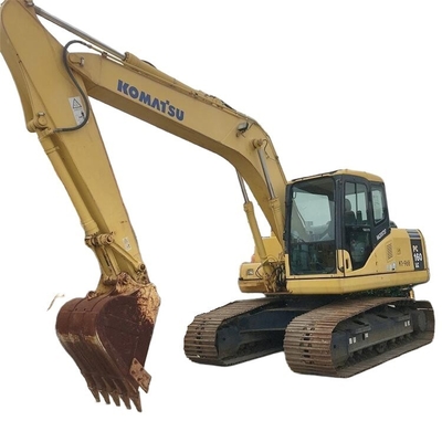 16 Ton Komatsu PC160 Excavator Original Color Good Health Made in Japan Used in Trade