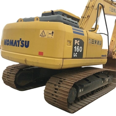 Original Hydraulic Pump 16 Ton Used Komatsu PC160-7 Excavator with Original Color